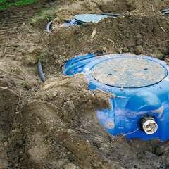 Septic tank installation 2