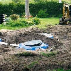 Septic tank installation 3