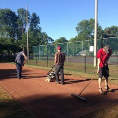 bocce court