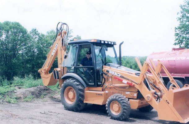 yellow bulldozer